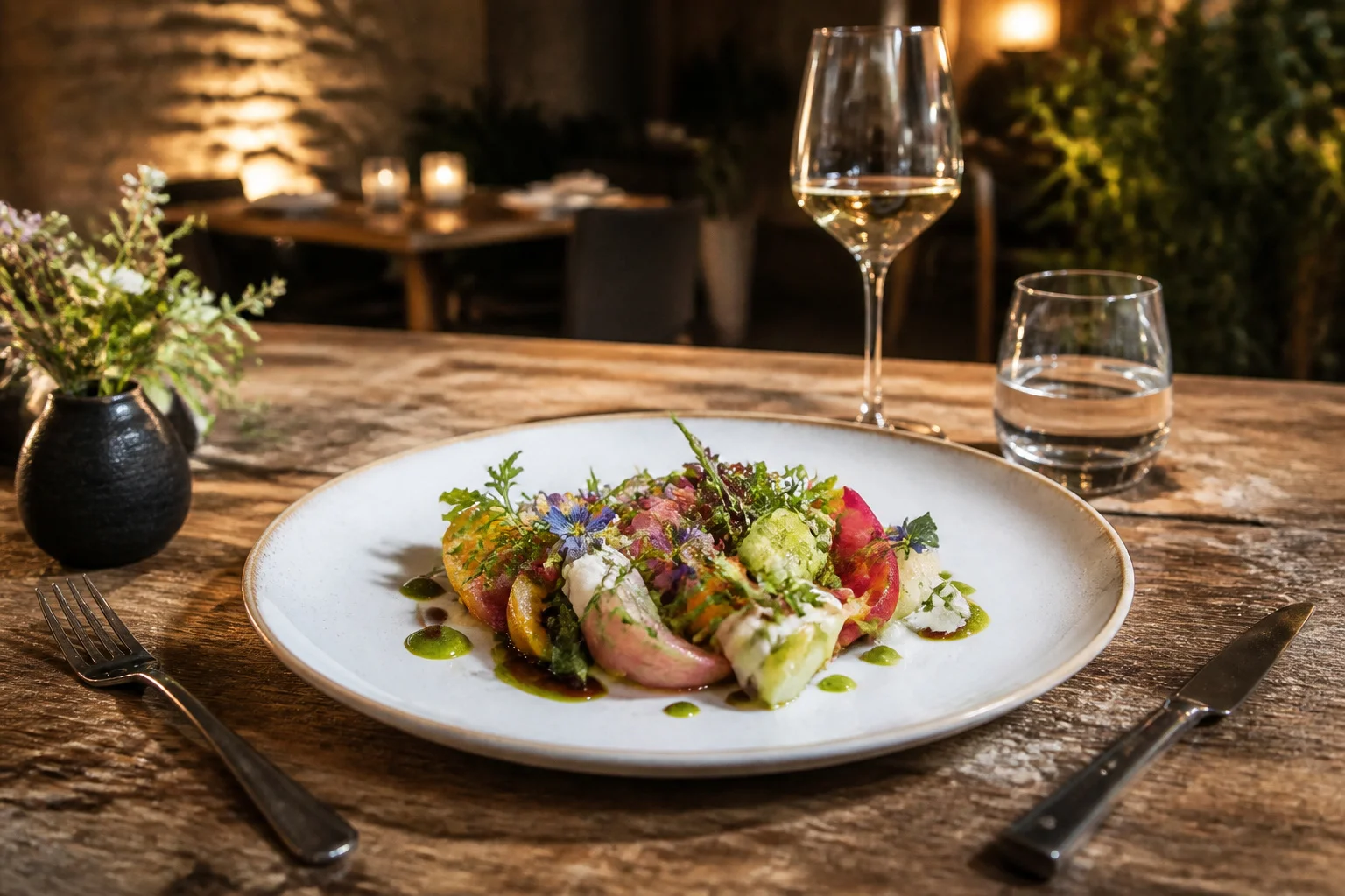Assiette gourmande de saison
